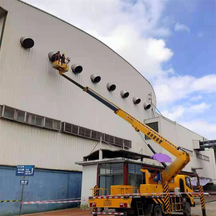 牧野高空作业车出租服务：专业广告牌安装解决方案