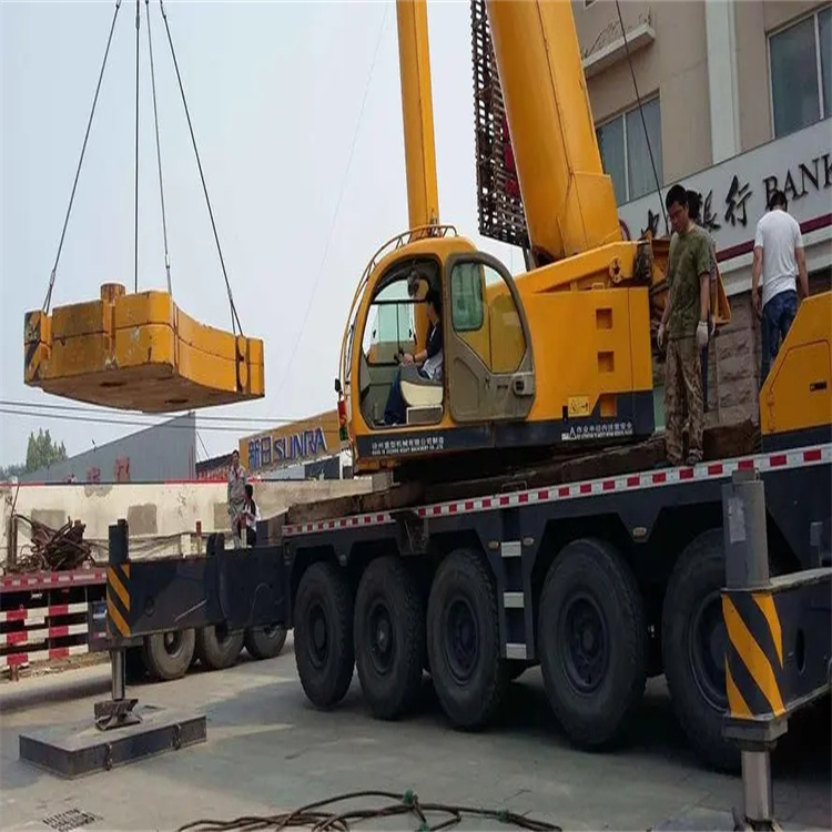 牧野当地吊车出租|机器吊装|75吨|工厂搬迁服务